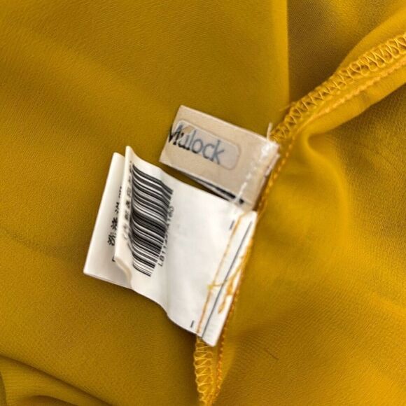 Queen Mulock Abstract Floral Dress M - Picture 7 of 7